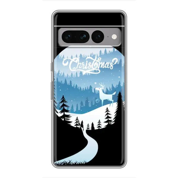 Чехол с рисунком «Рождественский Олень» для Google Pixel 7 Pro Чехол с рисунком «Рождественский Олень» для Google Pixel 7 Pro