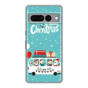 Силіконовий бампер на різдво для Google Pixel 7 Pro (Різдвяний настрій)
