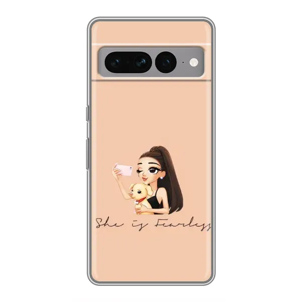 Чехол с рисунком «С собакой» для Google Pixel 7 Pro