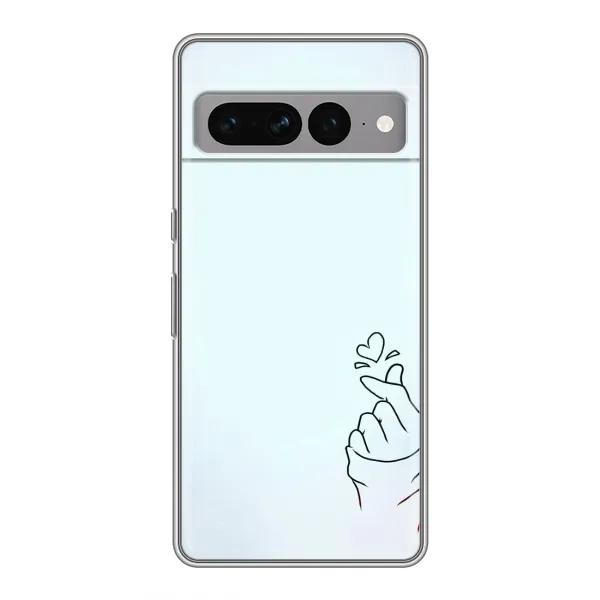Чехол с рисунком «Сердце на голубом» для Google Pixel 7 Pro Чехол с рисунком «Сердце на голубом» для Google Pixel 7 Pro