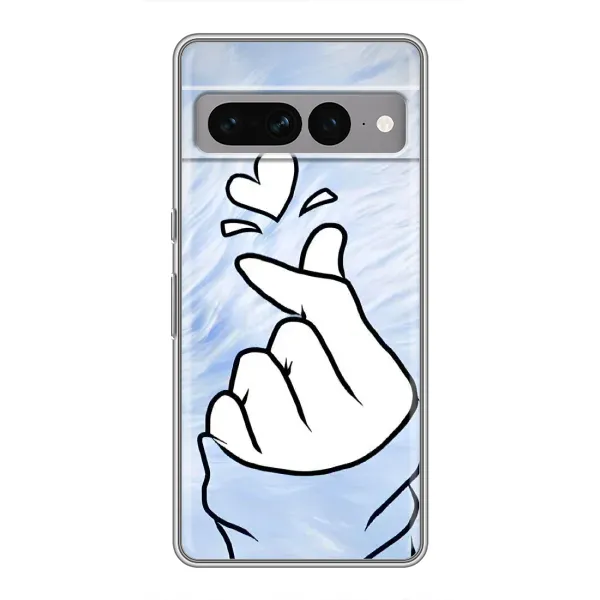 Чехол с рисунком «Сердечка знак» для Google Pixel 7 Pro Чехол с рисунком «Сердечка знак» для Google Pixel 7 Pro