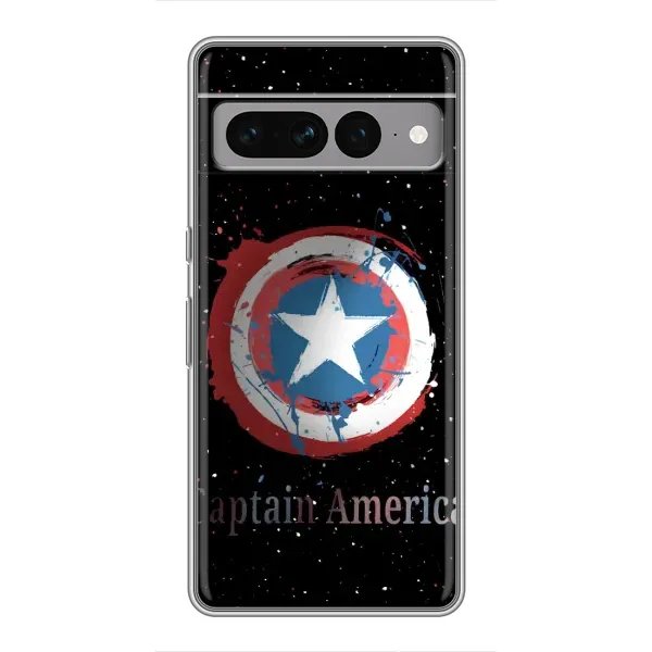 Чехол с рисунком «Щит Капитана» для Google Pixel 7 Pro Чехол с рисунком «Щит Капитана» для Google Pixel 7 Pro