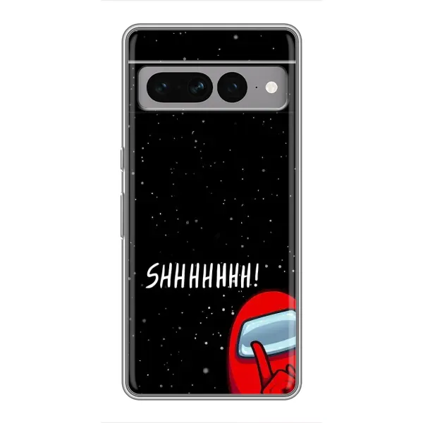 Чехол с рисунком «SHHHHH» для Google Pixel 7 Pro Чехол с рисунком «SHHHHH» для Google Pixel 7 Pro
