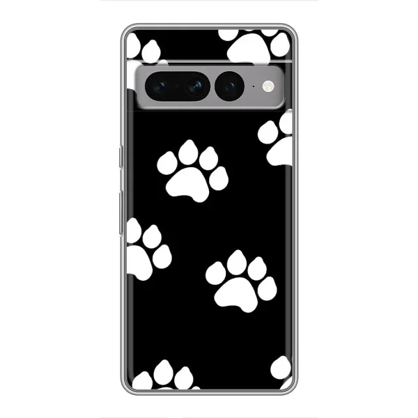 Чехол с рисунком «Следы собак» для Google Pixel 7 Pro Чехол с рисунком «Следы собак» для Google Pixel 7 Pro
