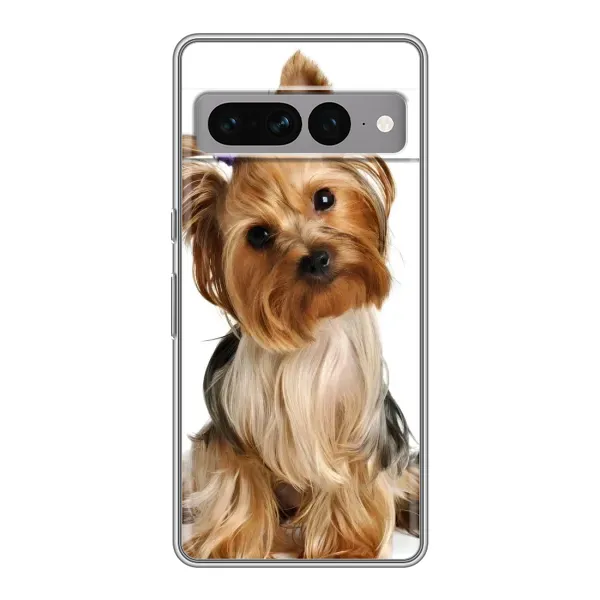 Чехол с рисунком «Собака Терьер» для Google Pixel 7 Pro Чехол с рисунком «Собака Терьер» для Google Pixel 7 Pro