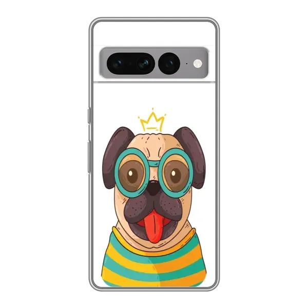 Чехол с рисунком «Собака Король» для Google Pixel 7 Pro Чехол с рисунком «Собака Король» для Google Pixel 7 Pro