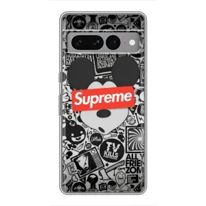 Чехол с рисунком «Supreme Маус» для Google Pixel 7 Pro