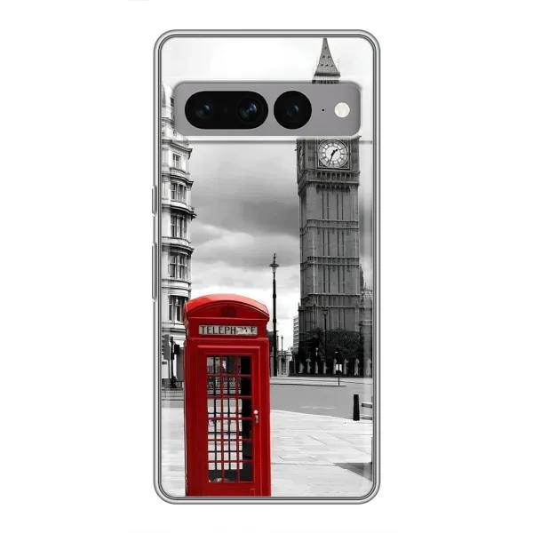 Чехол с рисунком «TELEPHONE» для Google Pixel 7 Pro