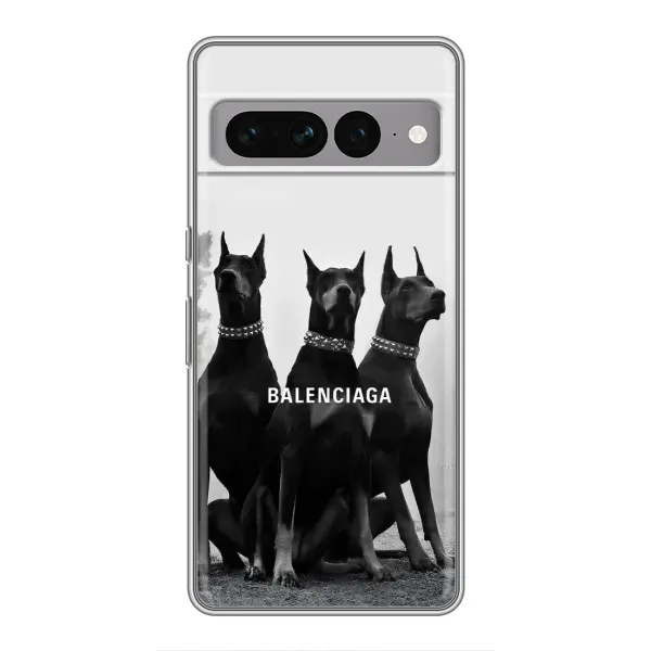 Чохол з малюнком «Три добермана» для Google Pixel 7 Pro Чохол з малюнком «Три добермана» для Google Pixel 7 Pro