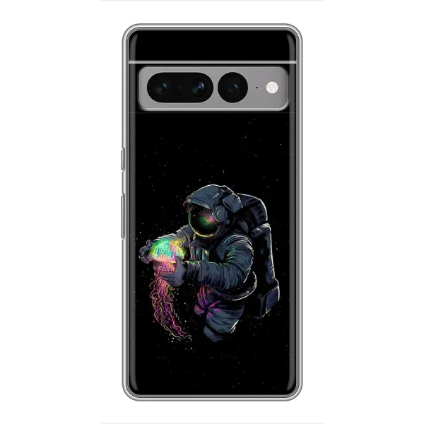 Чехол с рисунком «В руках земля» для Google Pixel 7 Pro Чехол с рисунком «В руках земля» для Google Pixel 7 Pro