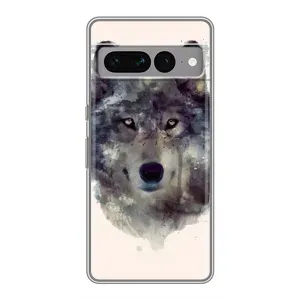 Чехол с Волком на Google Pixel 7 Pro (Волк)