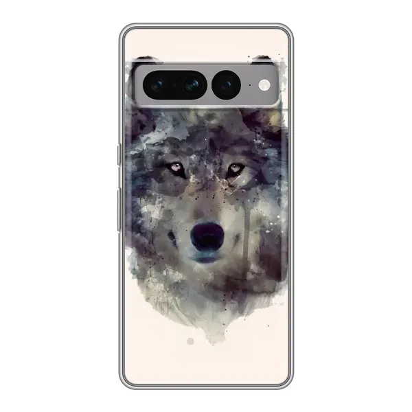 Чехол с рисунком «Волк» для Google Pixel 7 Pro Чехол с рисунком «Волк» для Google Pixel 7 Pro