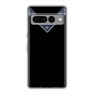 Силиконовый Чехол на Google Pixel 7 Pro (Воротник вышиванки)