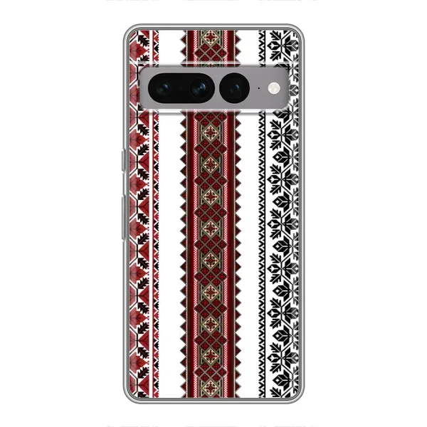 Чехол с рисунком «Вышиваночки» для Google Pixel 7 Pro Чехол с рисунком «Вышиваночки» для Google Pixel 7 Pro