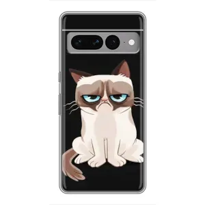 Чехол на тематику: Коты для Google Pixel 7 Pro (Взгляд кота)