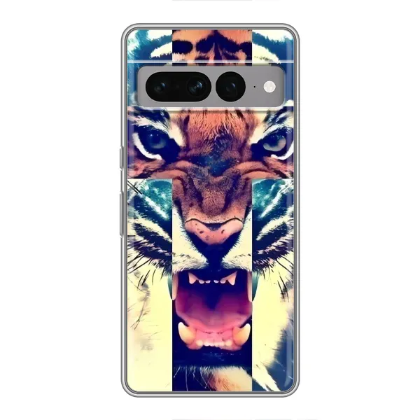 Чехол с рисунком «Яркий Тигр» для Google Pixel 7 Pro Чехол с рисунком «Яркий Тигр» для Google Pixel 7 Pro