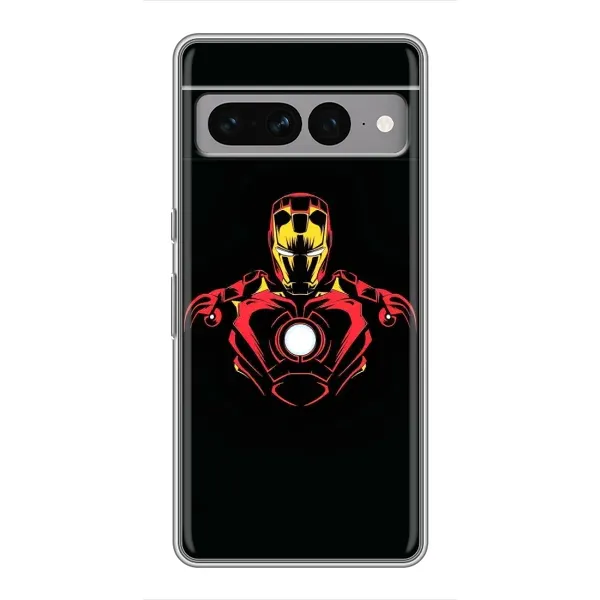 Чехол с рисунком «Железный человек» для Google Pixel 7 Pro Чехол с рисунком «Железный человек» для Google Pixel 7 Pro