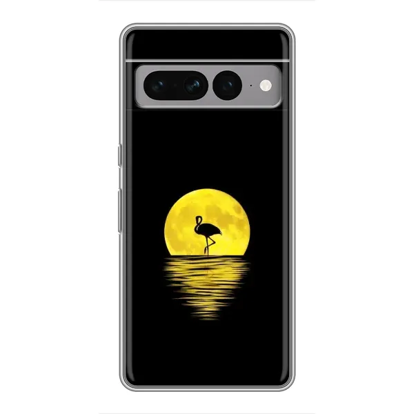 Чехол с рисунком «Желтый Закат» для Google Pixel 7 Pro
