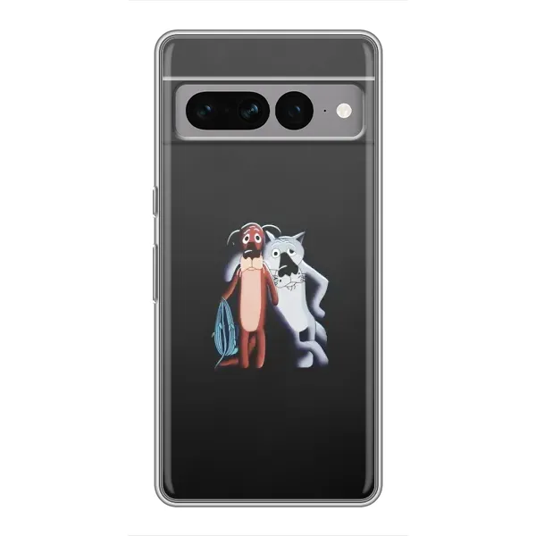 Чехол с рисунком «Шо, опять» для Google Pixel 7 Pro
