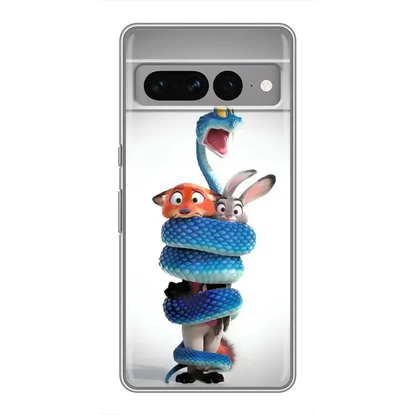 Чехол с рисунком «Змея Зоо» для Google Pixel 7 Pro Чехол с рисунком «Змея Зоо» для Google Pixel 7 Pro