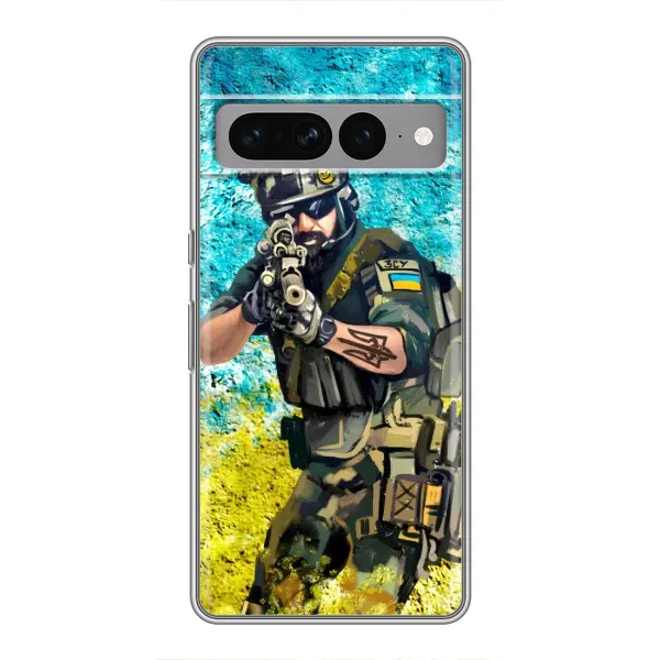Чохол з малюнком «ЗСУ ВОЇН» для Google Pixel 7 Pro Чохол з малюнком «ЗСУ ВОЇН» для Google Pixel 7 Pro