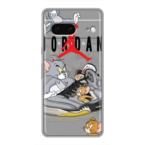 Чехол с рисунком «Air Jordan» для Google Pixel 7 Чехол с рисунком «Air Jordan» для Google Pixel 7