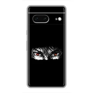 Силиконовые чехлы с глазами Anime для Гугул Пиксель 7 (Аниме глаза)