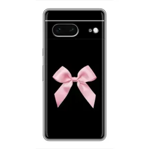 Чохол банти для Google Pixel 7 (Бант на чорному)