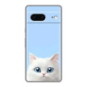 Чохол на тематику: Коти для Google Pixel 7 (Білий кіт)