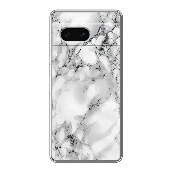 Чехол с рисунком «Белый мрамор» для Google Pixel 7 Чехол с рисунком «Белый мрамор» для Google Pixel 7