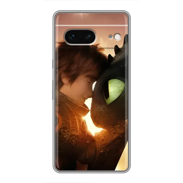 Чехол с рисунком «Беззубик и Иккинг» для Google Pixel 7