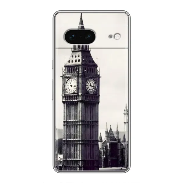 Чехол с рисунком «Биг-Бен» для Google Pixel 7 Чехол с рисунком «Биг-Бен» для Google Pixel 7