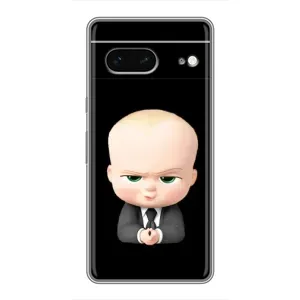 Мультяшный принт на Чехол для Гугул Пиксель 7 (Бос)