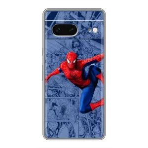 Силиконовый Чехол для Google Pixel 7 (Человек Паук)