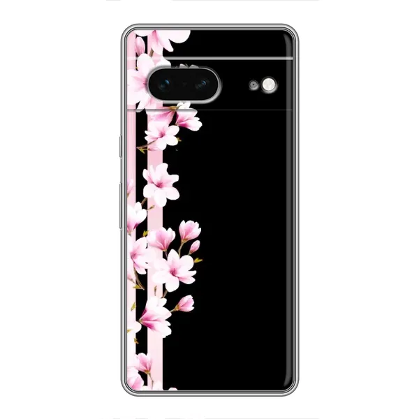 Чехол с рисунком «Цветочки» для Google Pixel 7 Чехол с рисунком «Цветочки» для Google Pixel 7