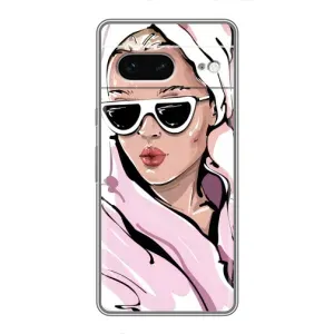 Чохол з картинкою Модні Дівчата Google Pixel 7 (Дівчина в халаті)