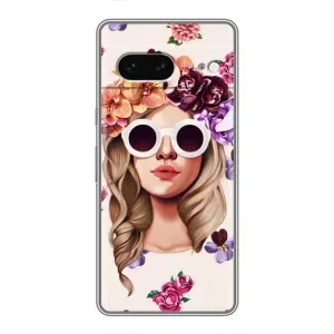 Чохол з картинкою Модні Дівчата Google Pixel 7 (Дівчина в окулярах)