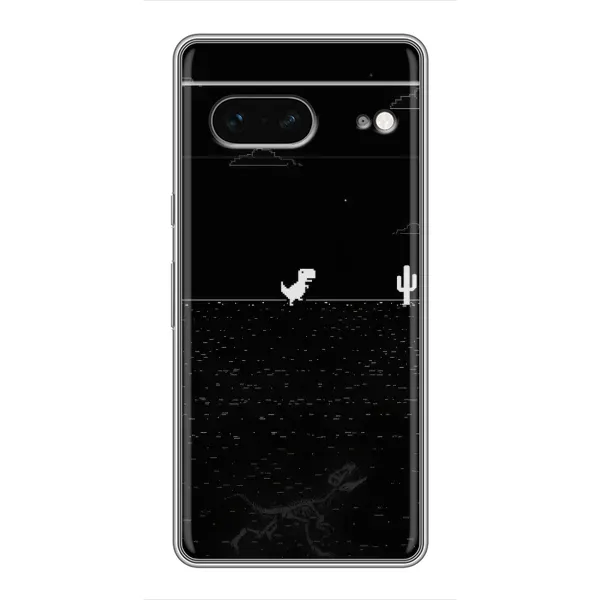 Чехол с рисунком «Динозаврик» для Google Pixel 7