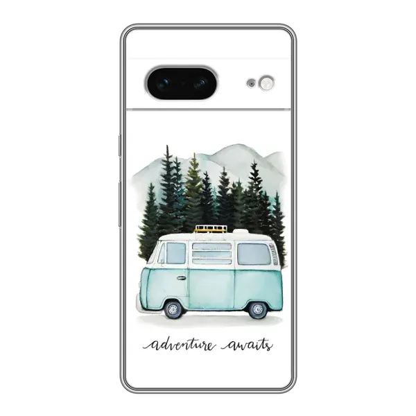 Чехол с рисунком «Домик на колесах» для Google Pixel 7 Чехол с рисунком «Домик на колесах» для Google Pixel 7
