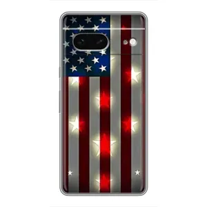 Чехол с рисунком «Флаг США 2» для Google Pixel 7