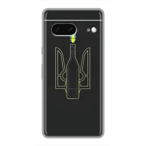 Чехол с картинкой (Патриотический ГЕРБ) на Google Pixel 7 (Герб - Молотова)