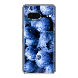 Чехол с изображением  вкусной еды для Google Pixel 7 (Голубика)