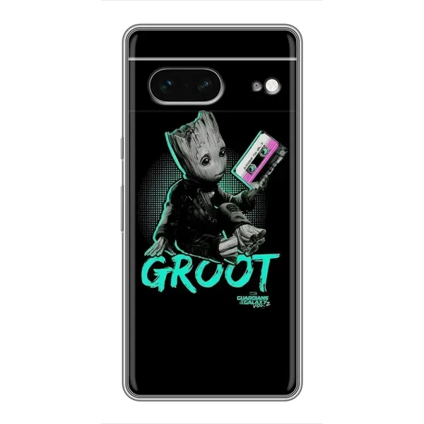 Чехол с рисунком «Groot» для Google Pixel 7