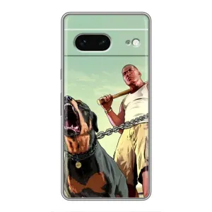 Чехол с рисунком «GTA» для Google Pixel 7