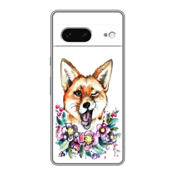 Чехол с рисунком «Хитрая лиса» для Google Pixel 7 Чехол с рисунком «Хитрая лиса» для Google Pixel 7