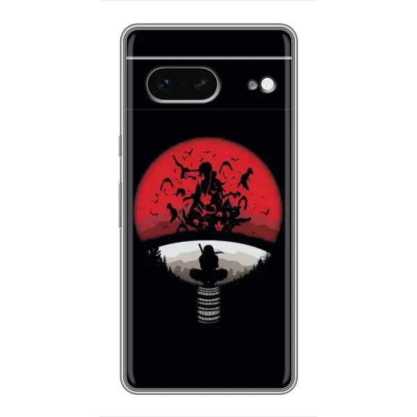 Чехол с рисунком «Итачи на черном» для Google Pixel 7 Чехол с рисунком «Итачи на черном» для Google Pixel 7