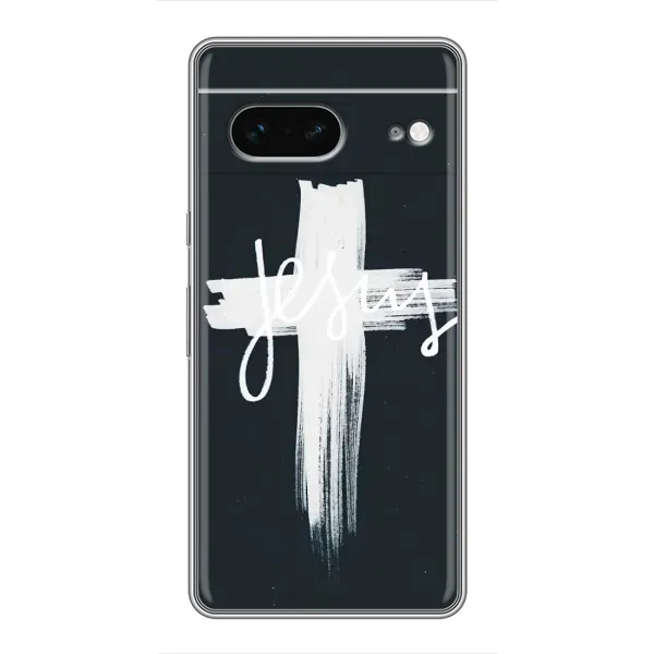 Чехол с рисунком «Jesus» для Google Pixel 7 Чехол с рисунком «Jesus» для Google Pixel 7