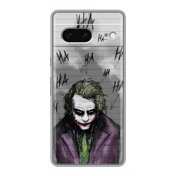 Чехол с рисунком «Joker клоун» для Google Pixel 7 Чехол с рисунком «Joker клоун» для Google Pixel 7