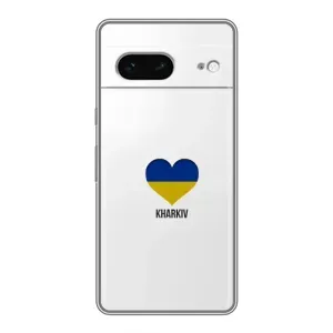 Чехлы силиконовые (Город Харьков) на Гугул Пиксель 7 (Kharkiv)