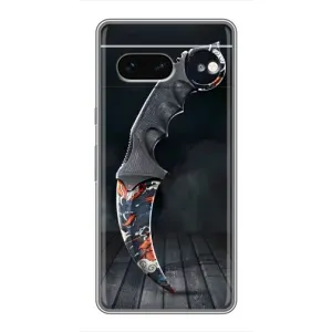 Чехол с рисунком «Кинжал КС ГО» для Google Pixel 7